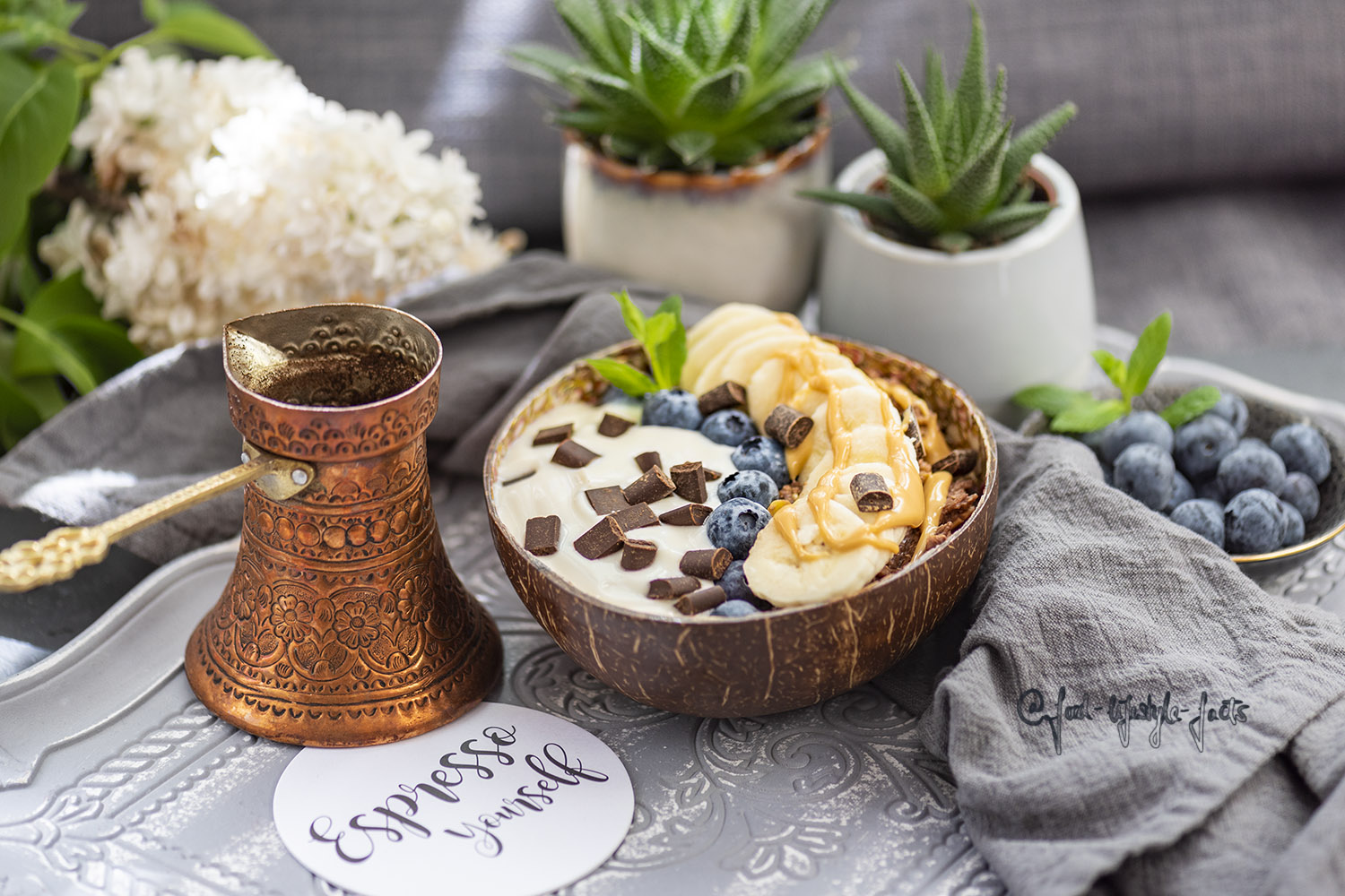 Dirty Peanut Butter Porridge (Recipe) foodlifestylefacts